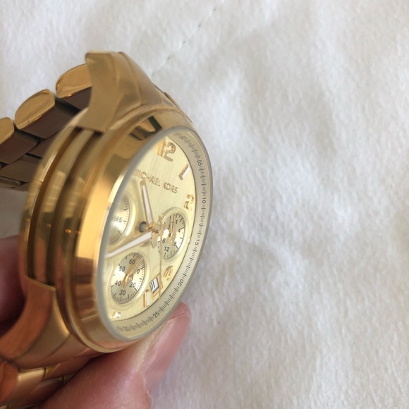 Michael Kors RUNWAY gold watch
